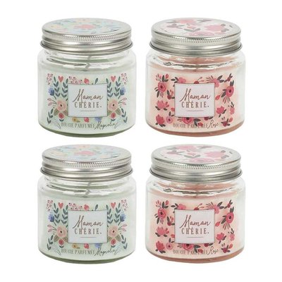 Bougie parfumée en pot Maman 6.5 cm (Lot de 4) CMP