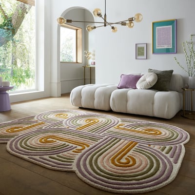 Tapis en laine SPIRAL FLAIR RUGS