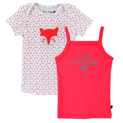 Lot de maillots de corps cannelle SUCRE D'ORGE