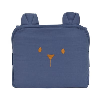 Tapis à langer de voyage coton bio OURSON LITTLE CREVETTE