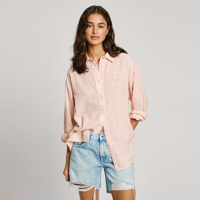 Chemise À Coupe Décontractée, À Rayures PEPE JEANS