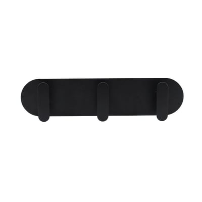 Patère 3 têtes moderne en métal 30cm ORNAMI