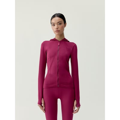 Veste de sport femme Viveka à capuche effet gainant BORN