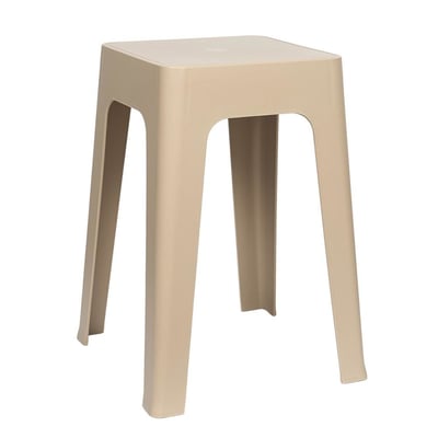 Tabouret Empilable Coloris Beige DECORATIE
