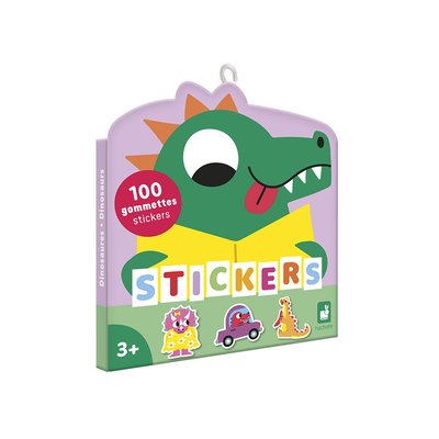 100 Gommettes Dinosaures JANOD