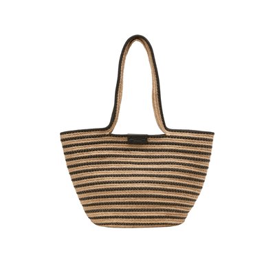 Shopper large en mélange de jute et de coton MARC O'POLO