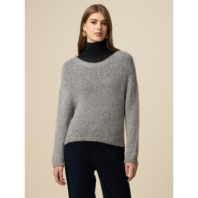 Pull réalisé en FIL chaud de mohair mélangé OLTRE