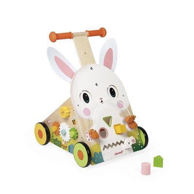 Chariot de marche multi-activités Lapin JANOD