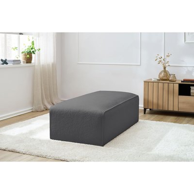 Pouf tissu bouclette, MEGEVE BOBOCHIC