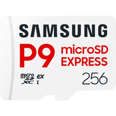 Carte Micro SD 256Go P9 Express Classe U3 V30 A1 SAMSUNG