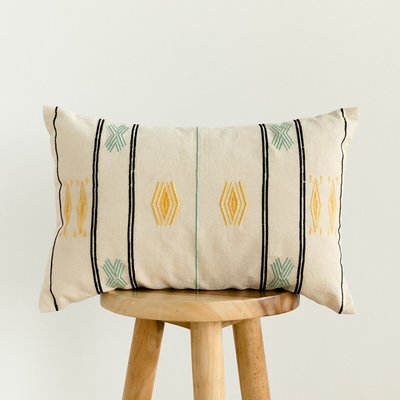 Coussin 100% Coton Géométrique -TRIC KENAY