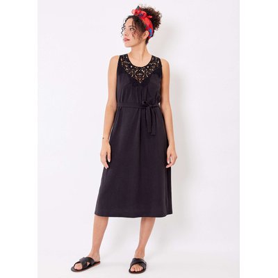 Robe midi crochet coton bio ELIZA LA FIANCÉE