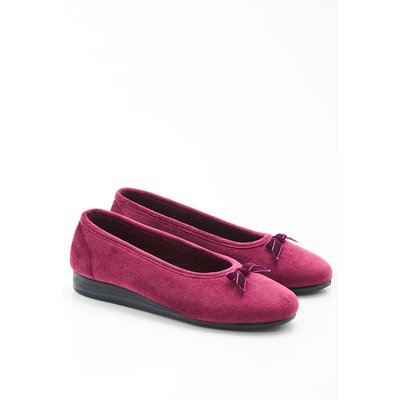 Chaussons aspect velours DAMART