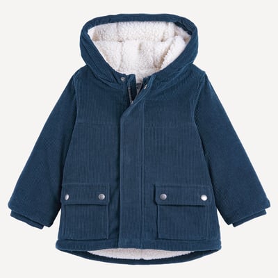 Parka caldo con cappuccio, fodera sherpa LA REDOUTE COLLECTIONS