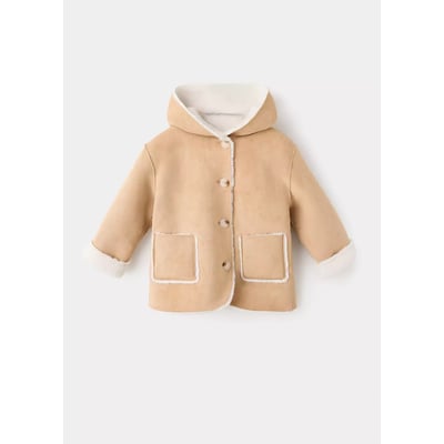 Manteau long double face MANGO BABY