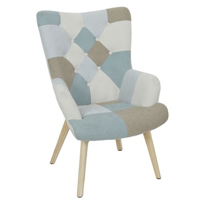 Fauteuil Helsinki Patchwork TOILINUX