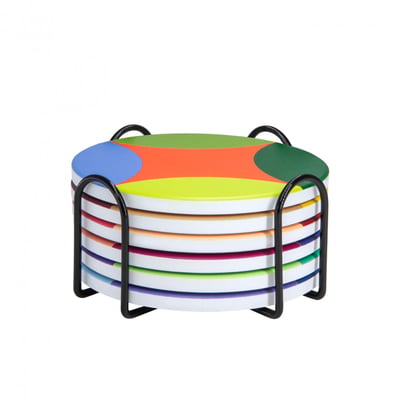 Lot de 6 dessous de verre Rosetta REMEMBER