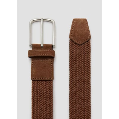 Ceinture tressée élastique MANGO MAN