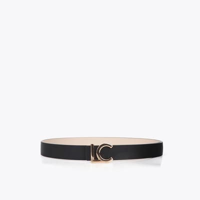 Ceinture réversible à logo métallique LOLA CASADEMUNT