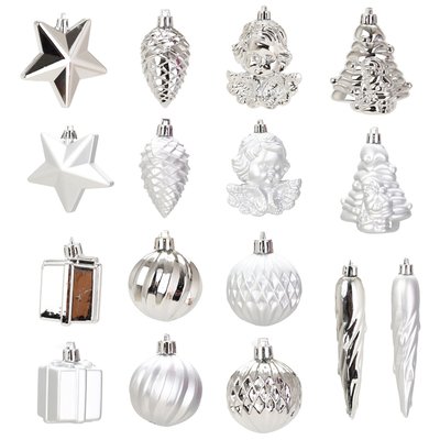 Kit de 16 boules et decoration de noel DOUCEUR D'INTÉRIEUR