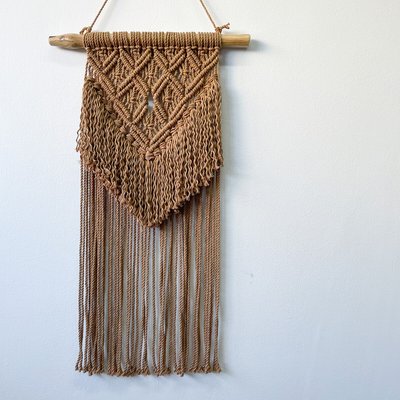 Decoração de parede em macramé LOURDES, Macramar MACRAMAR