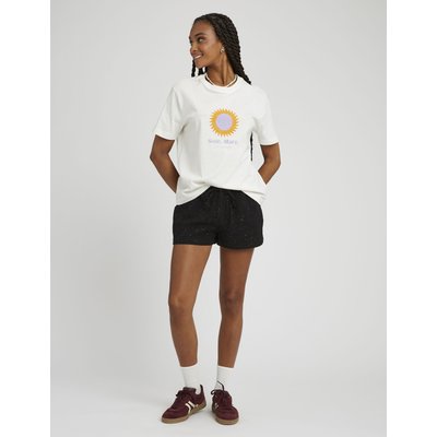 Short gaz de coton à paillettes BZB