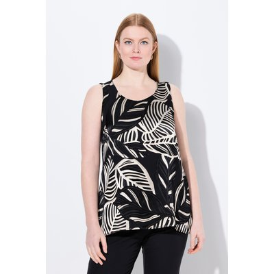 Blouse sans manches, motif feuilles ULLA POPKEN