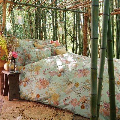 Housse de couette satin de coton 120 fils FLEURS DU DESERT GARNIER-THIEBAUT