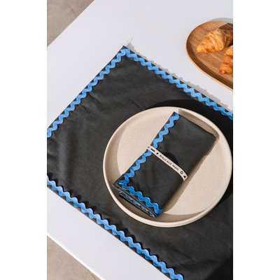 Ensemble de table nappe et serviettes 8 pièces lin 100% REALLY NICE THINGS