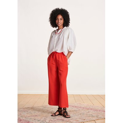 Pantalon droit 7/8ème taille élastique LA FEE MARABOUTEE