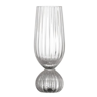 Flûte à champagne verre strié  Taurin BLOOMINGVILLE