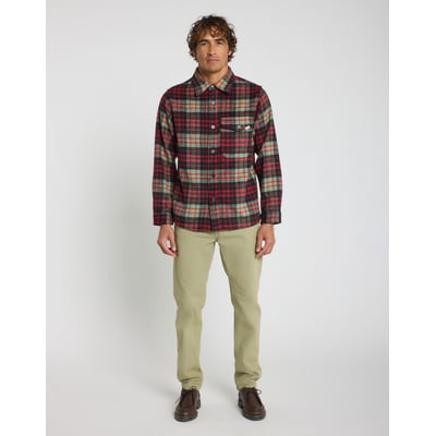 SURCHEMISE DARKRED PULLIN