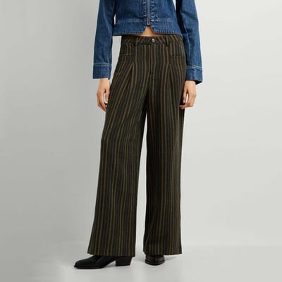 Pantalon À Rayures Coupe Droite PEPE JEANS