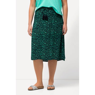 Jupe midi à motif léopard ULLA POPKEN