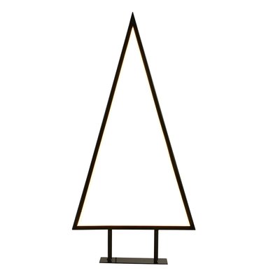 59cm Black Metal Frame Neon Tree LED Light SO'HOME