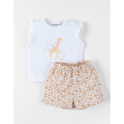T-shirt avec short, Coton NOUKIE'S