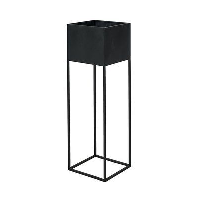 Set of 2 Graphite Metal Planters SO'HOME