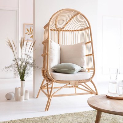 Fauteuil haut en rotin  RATTAN MADE IN MEUBLES 