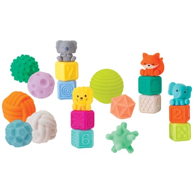 Coffret sensoriel Balls Blocks INFANTINO
