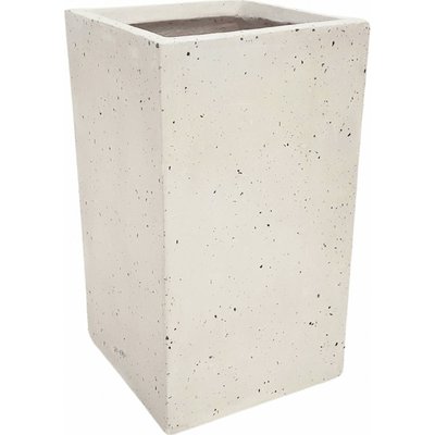 Pot terrazzo effet naturel extérieur décoration élégante RECOLLECTION