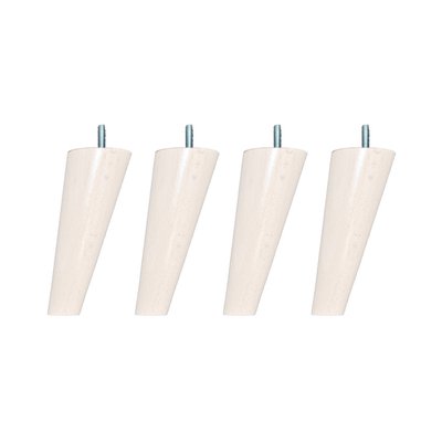 Pied scandinave bois (lot de 4) SOMEO