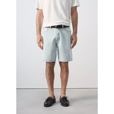 Bermuda en jean droit MANGO MAN