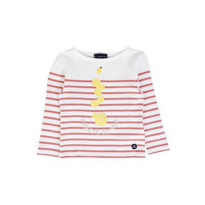 Marinière à motif en coton épais KIDS ARMOR-LUX