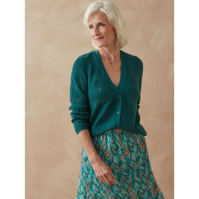 Gilet maille côtes perlées DAXON