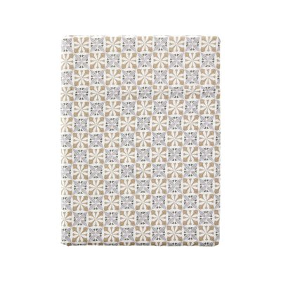Drap plat imprimé en percale de coton, GALADRIEL ESSIX