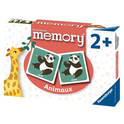 Jeu d observation Memory Animaux RAVENSBURGER