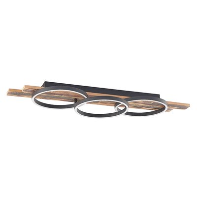Plafonnier en bois moderneLED, Sentoa LINDBY