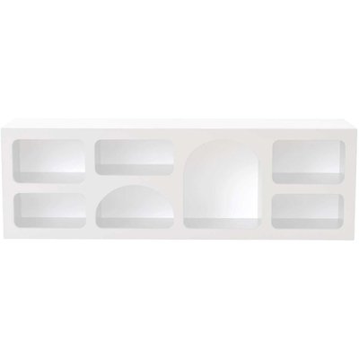 Etagère avec niches Lorin 160 x 38 x 51 cm Blanc HANAH HOME