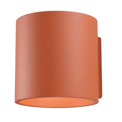 Applique murale Aluminium Ocre Rouge G9 1 Orbis EDEN