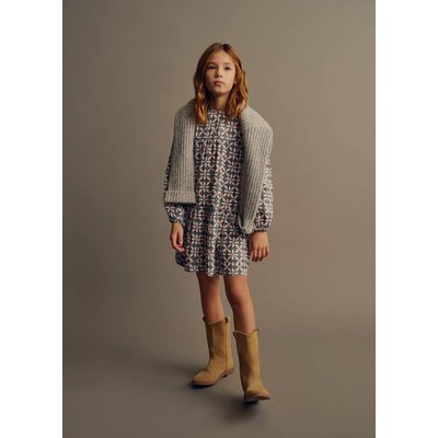 Robe imprimée à volants MANGO KIDS